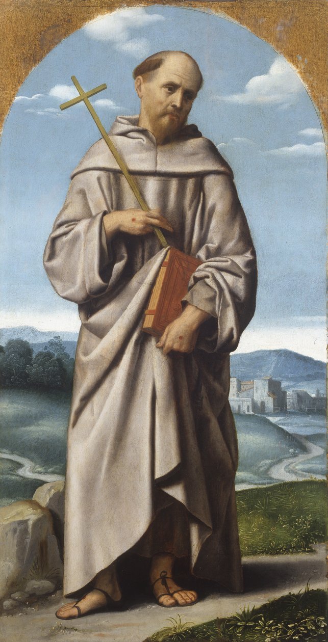 São Francisco, c.1529 (óleo sobre tela) de Alessandro Bonvicino Moretto