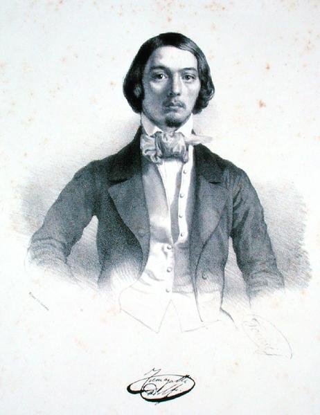 Adolfo Fumagalli (1828-56) (litho) de Alessandro Focosi
