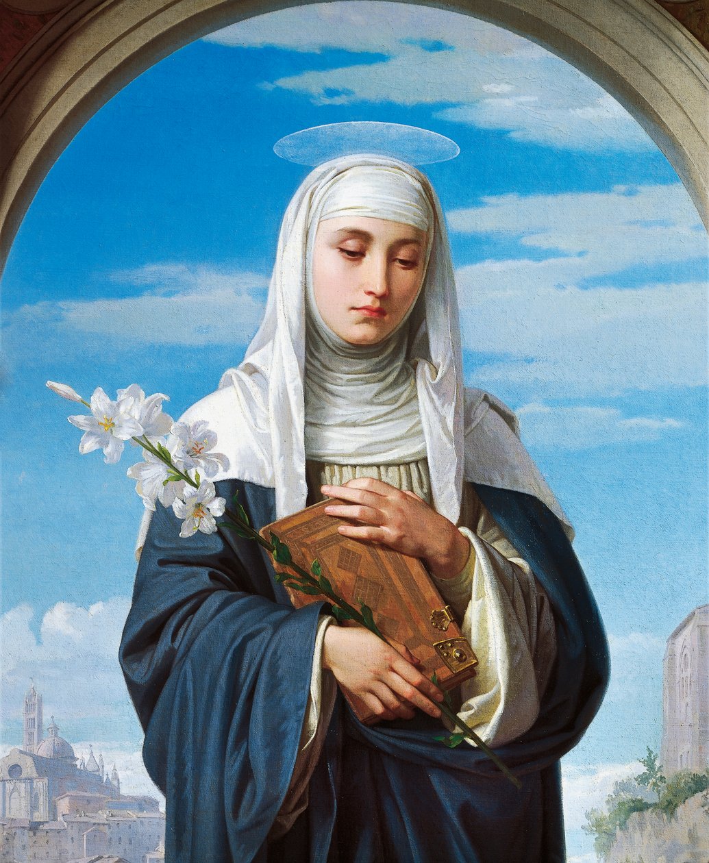 Santa Catarina de Sena de Alessandro Franchi