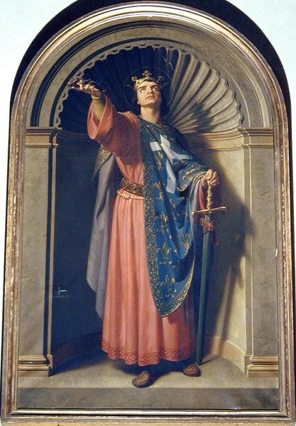 São Ludovico de Toulouse de Alessandro Franchi