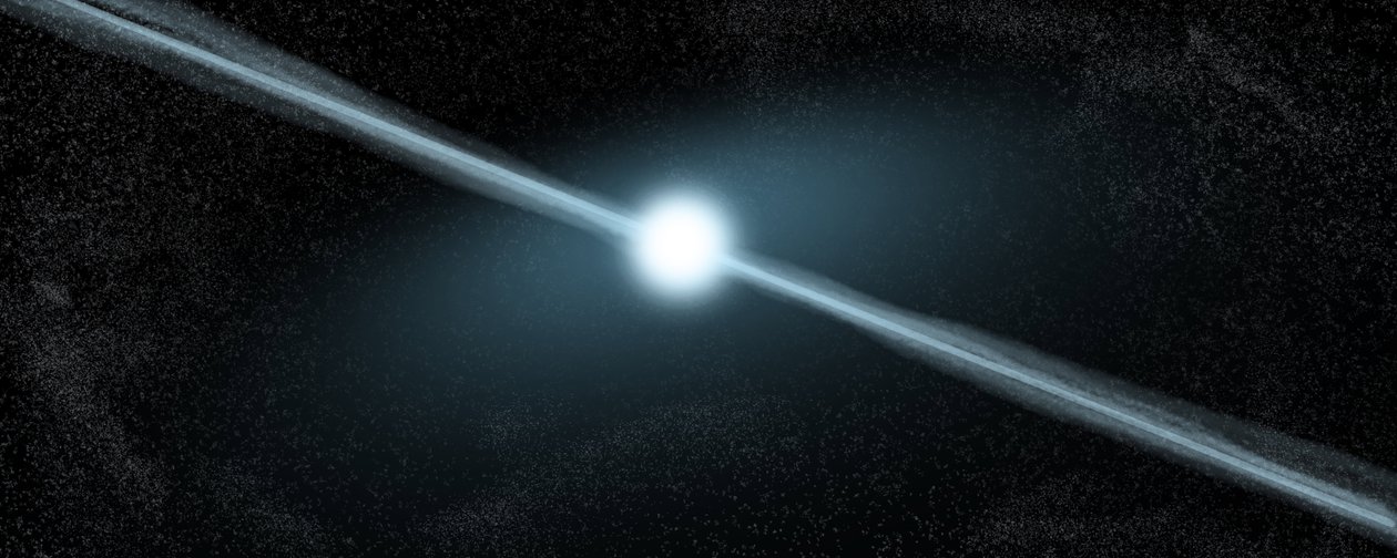 Astronomia, estrela pulsar, astrofísica de Alessandro Lonati