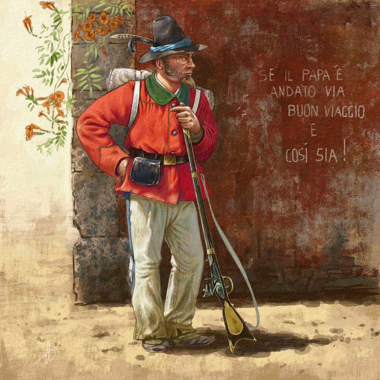 Voluntário Garibaldiano da República Romana de Alessandro Lonati