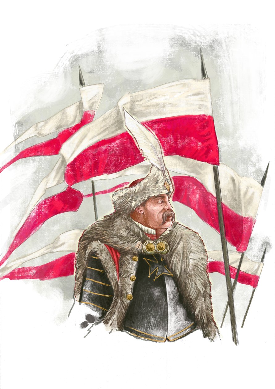 João III Sobieski na batalha de Viena (1683) de Alessandro Lonati