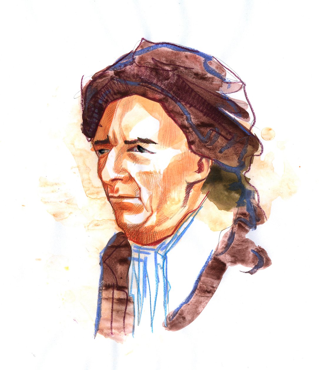 Retrato de Leonhard Euler (1707-1783) matemático e físico suíço (Retrato de Leonhard Euler matemático, físico, astrónomo, lógico e engenheiro suíço) de Alessandro Lonati