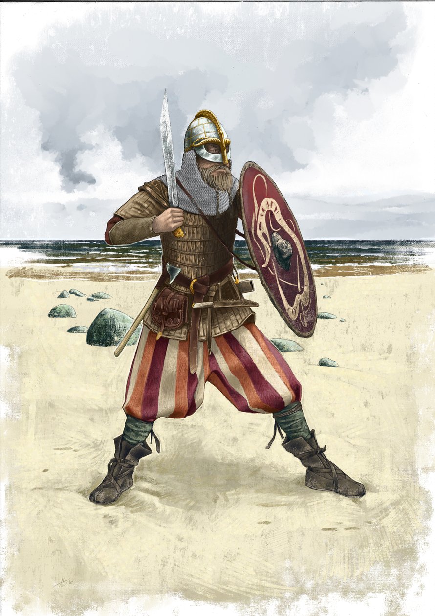 Guerreiro Viking de Alessandro Lonati
