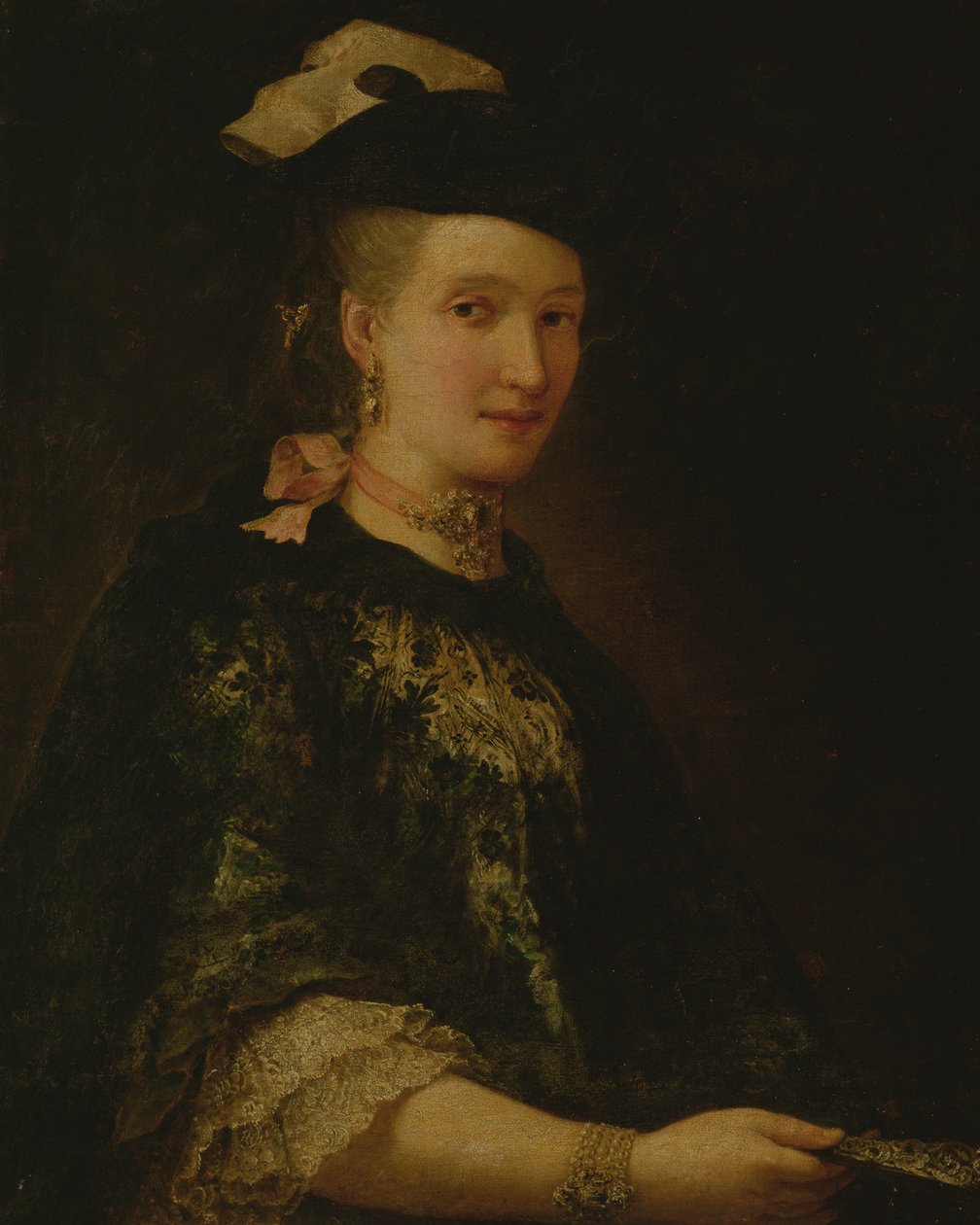 Retrato de uma senhora de Alessandro Longhi