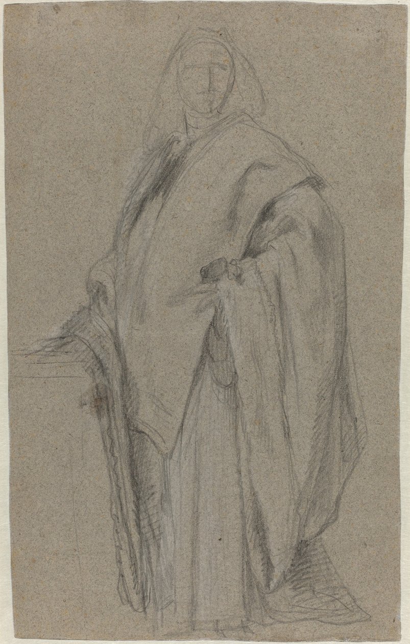 Retrato de um Procurador [verso] de Alessandro Longhi or Pietro Longhi