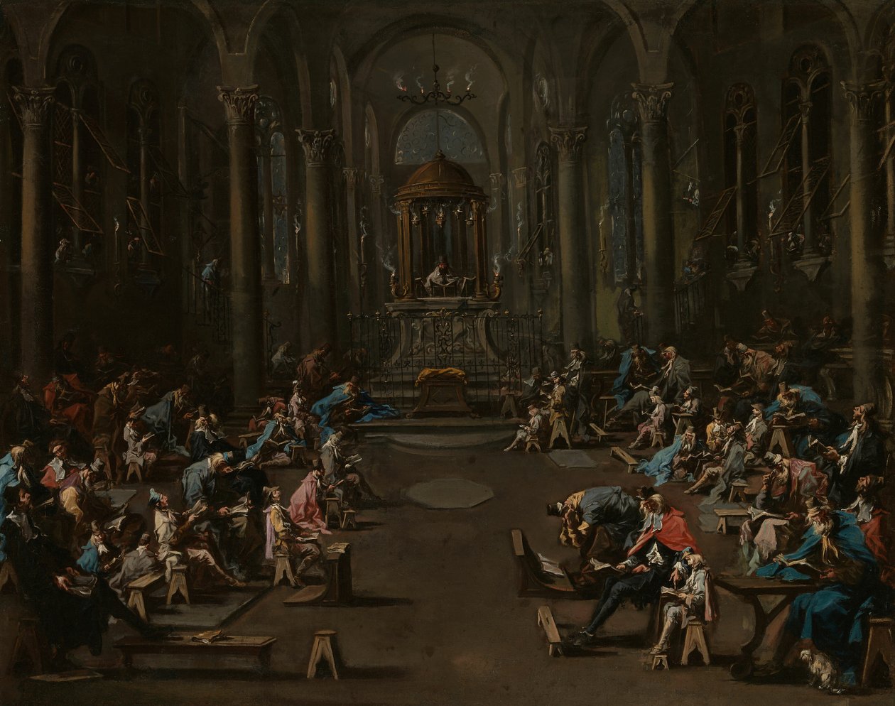 A Sinagoga de Alessandro Magnasco