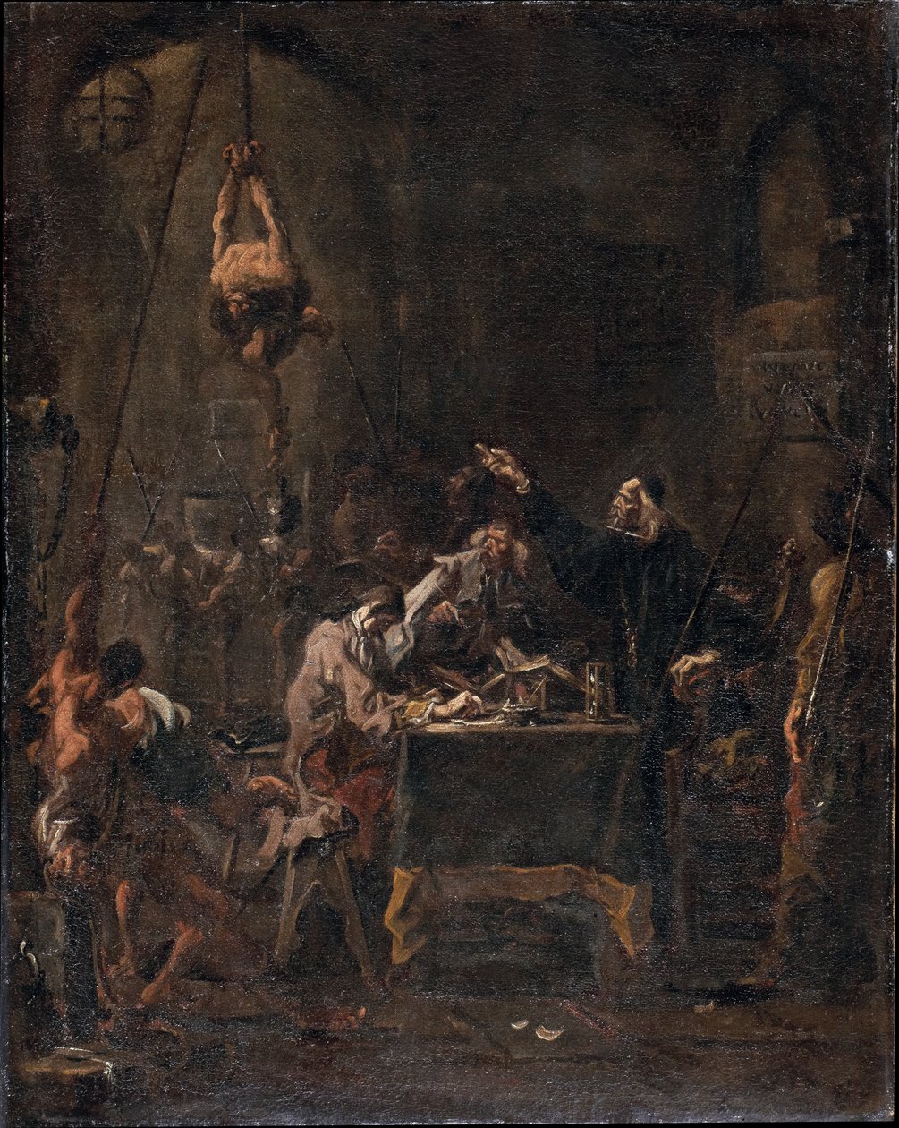 Cena de tortura de Alessandro Magnasco
