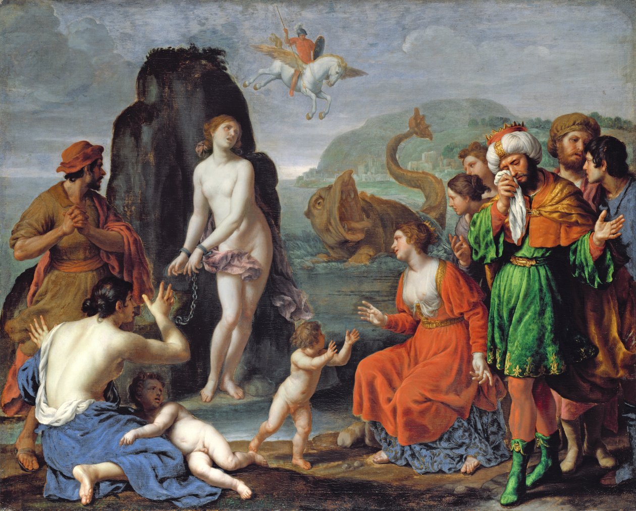Perseu e Andrômeda de Alessandro Turchi