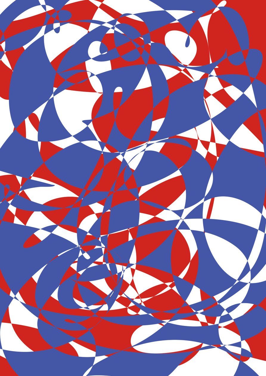 Blue.Red, 2017, de Alex Caminker