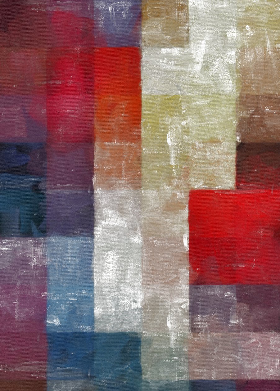 sem título com vermelho, 2017, de Alex Caminker
