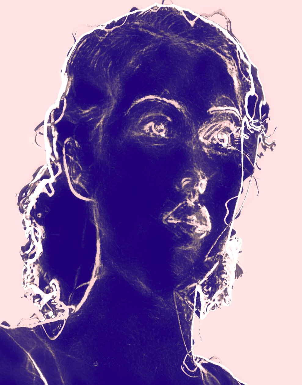 Aurora (noite), 2020, (mídia mista) de Alex Caminker