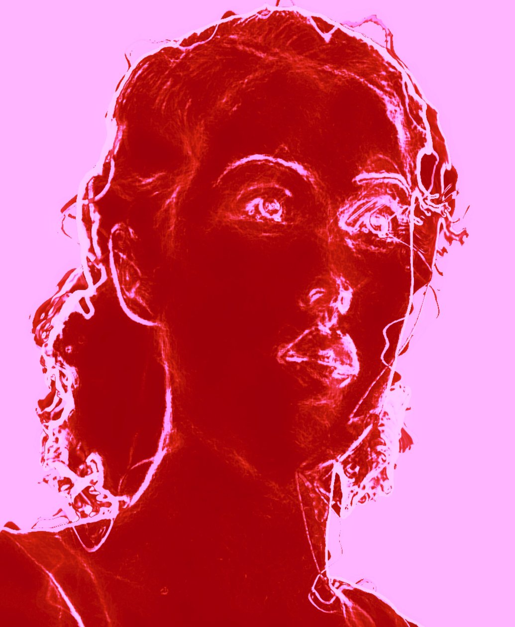 Aurora (manhã). 2020, (mídia mista) de Alex Caminker