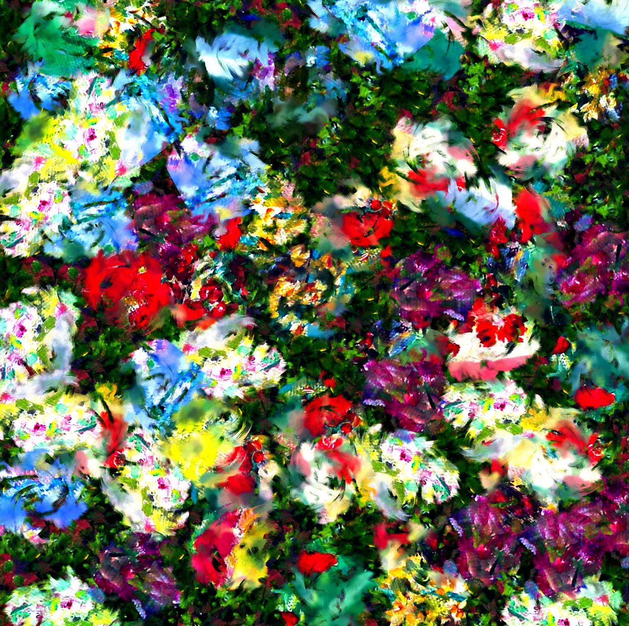 Garden ,2019,(mixed media) de Alex Caminker