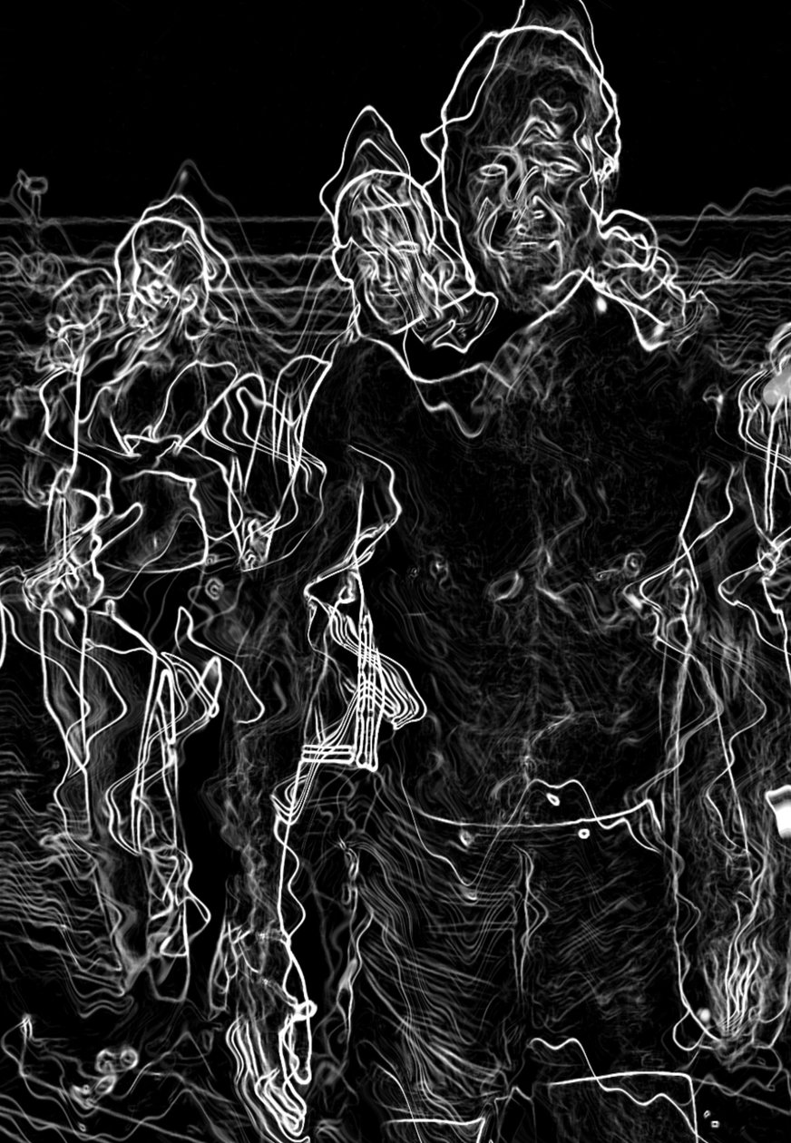 Fantasmas, 2020 (mídia mista) de Alex Caminker