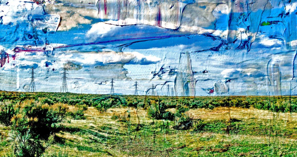 Oceano,2019,(meios mistos) de Alex Caminker