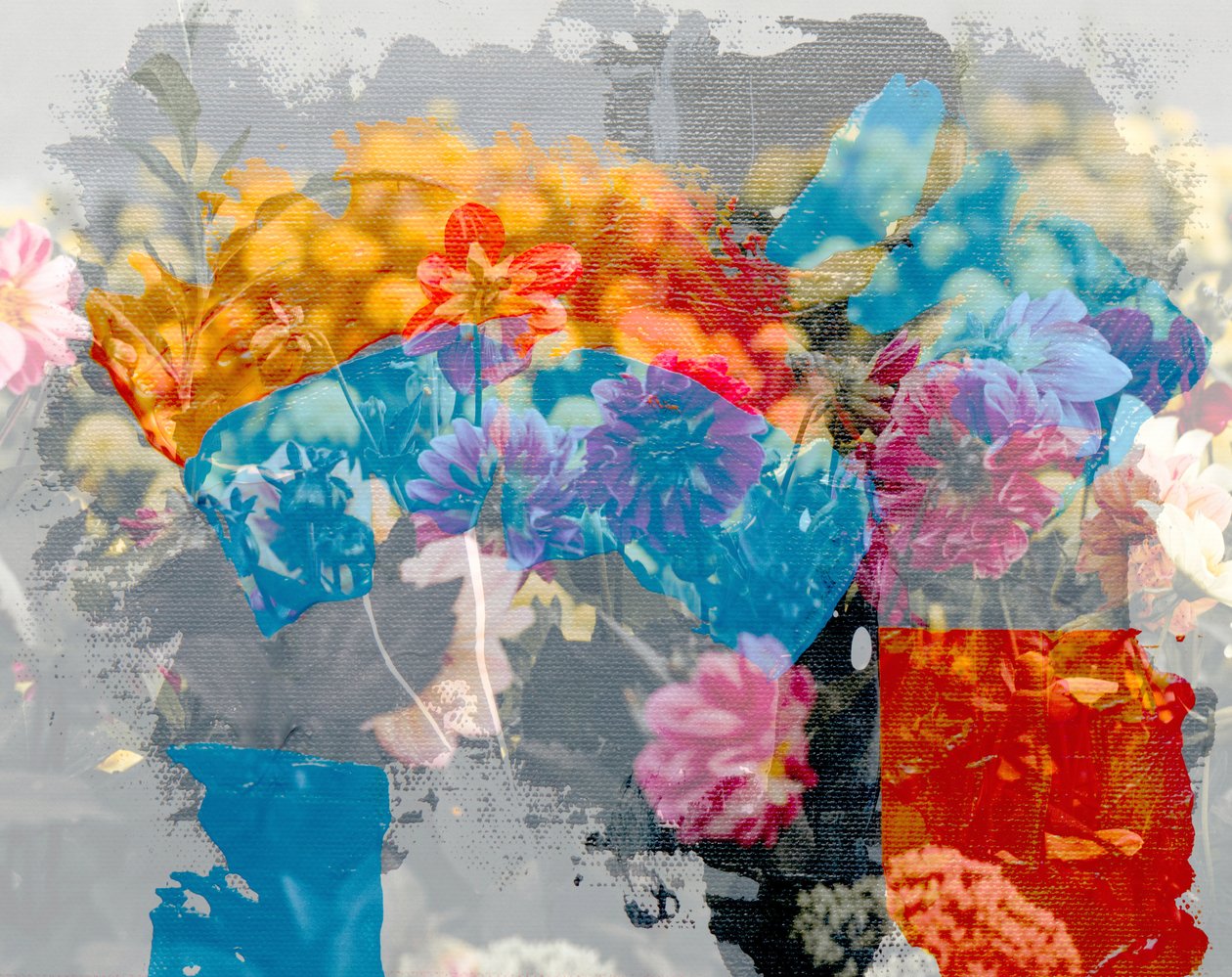 Arco-íris,2019,(meios mistos) de Alex Caminker