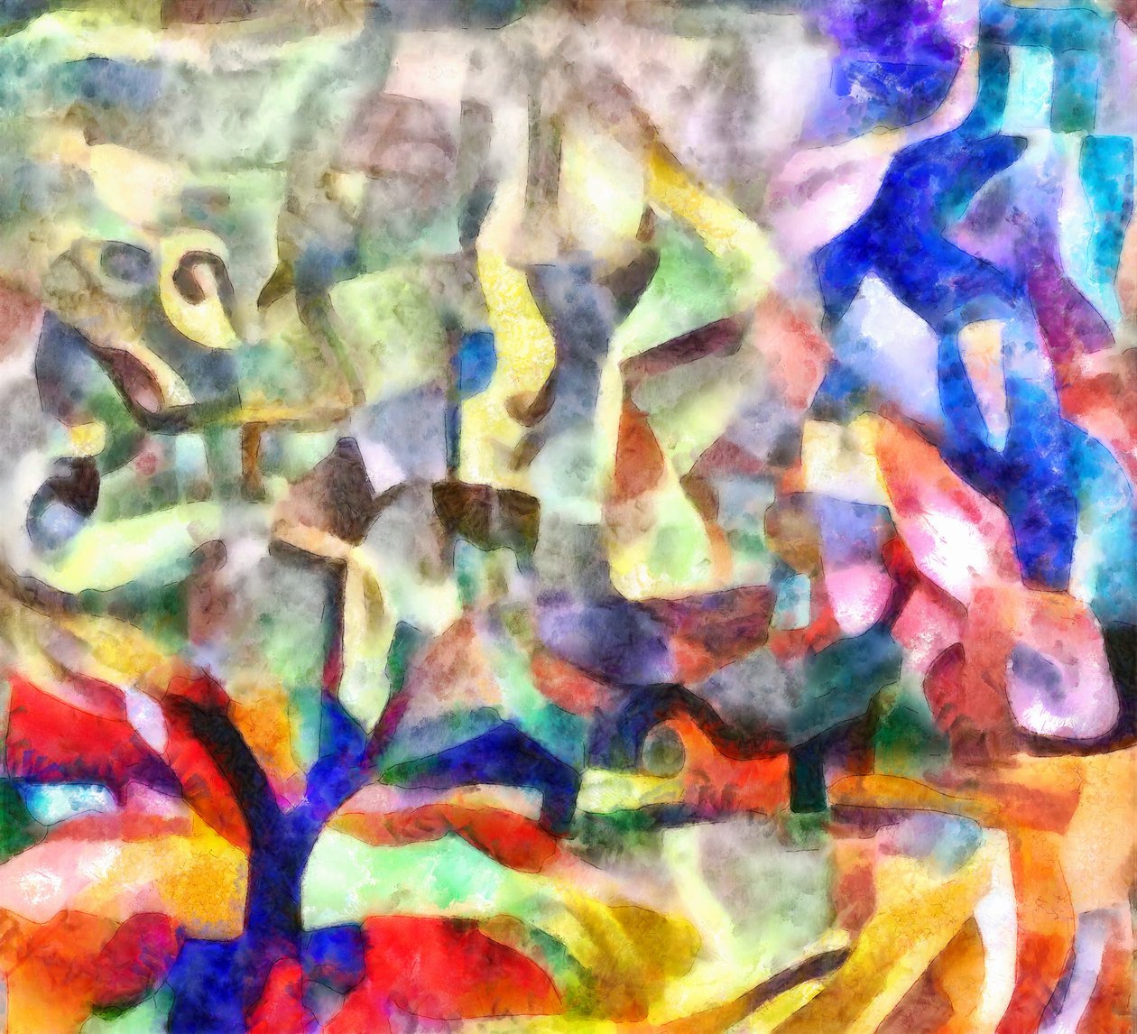 Árvore no jardim, 2017, (mídia mista) de Alex Caminker