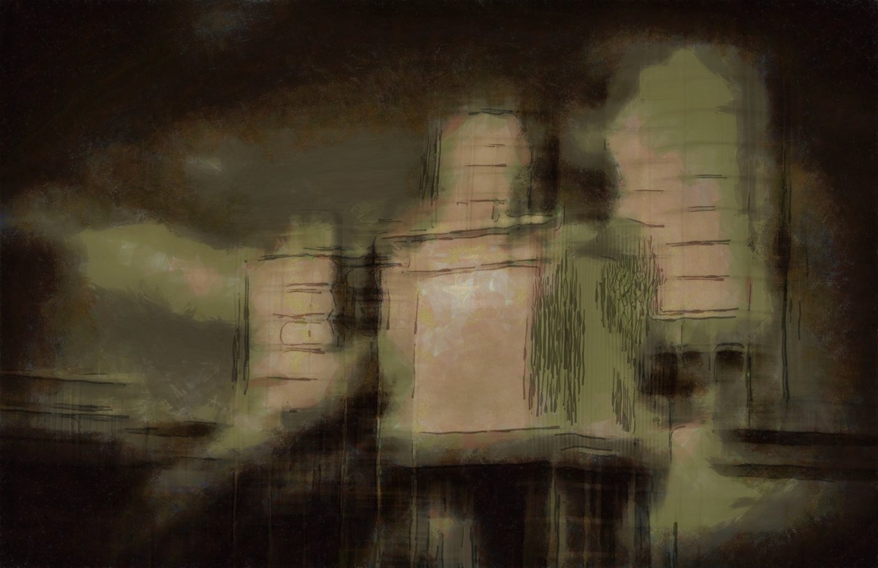 Sem título,2019,(meios mistos) de Alex Caminker