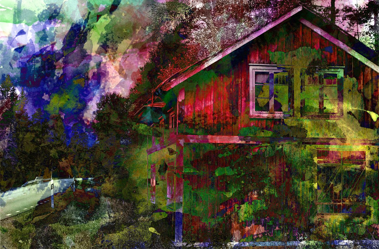 camuflagem,2019,(colagem) de Alex Caminker