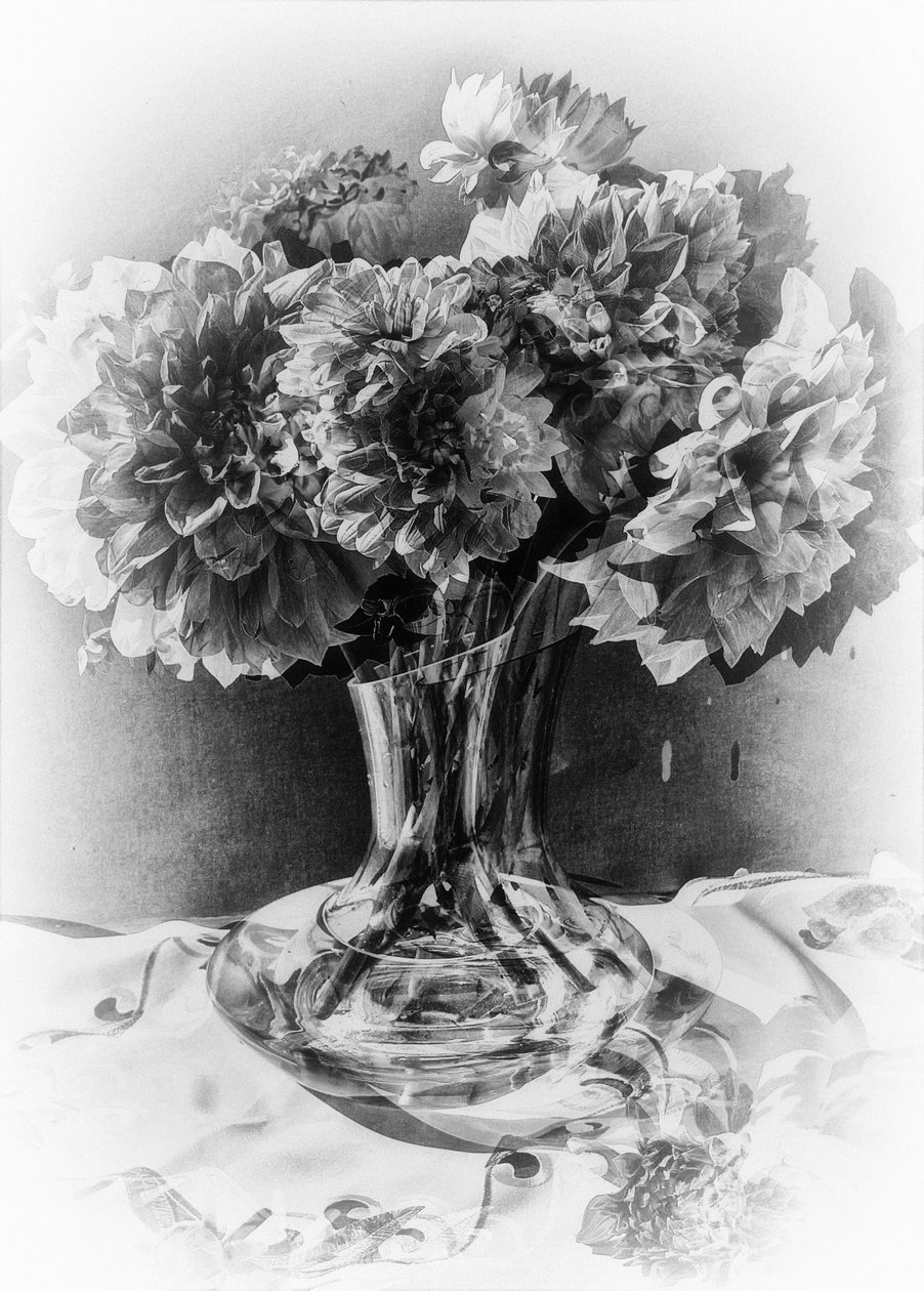 bouquet de cristal,2019,(fotografia) de Alex Caminker