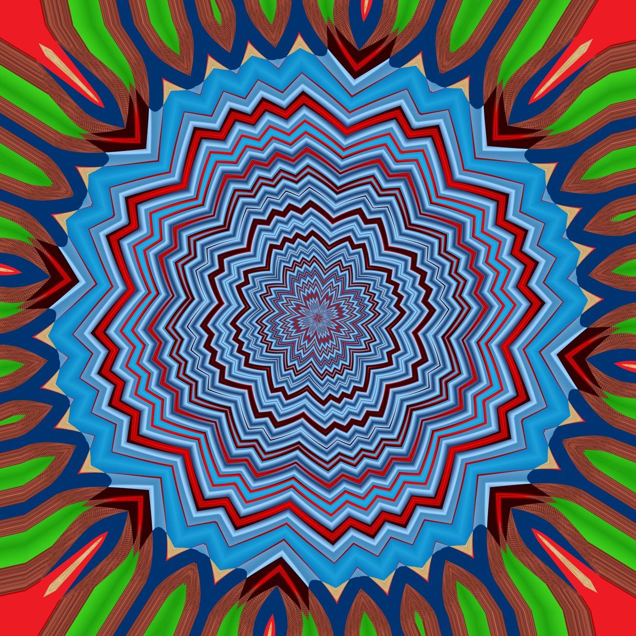 água floral, 2019, (digital) de Alex Caminker