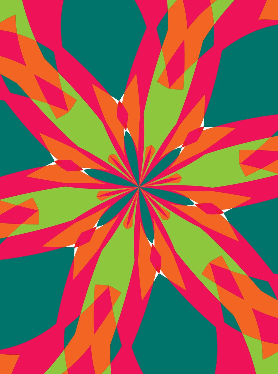 flores #21,2019,(mistura de meios) de Alex Caminker