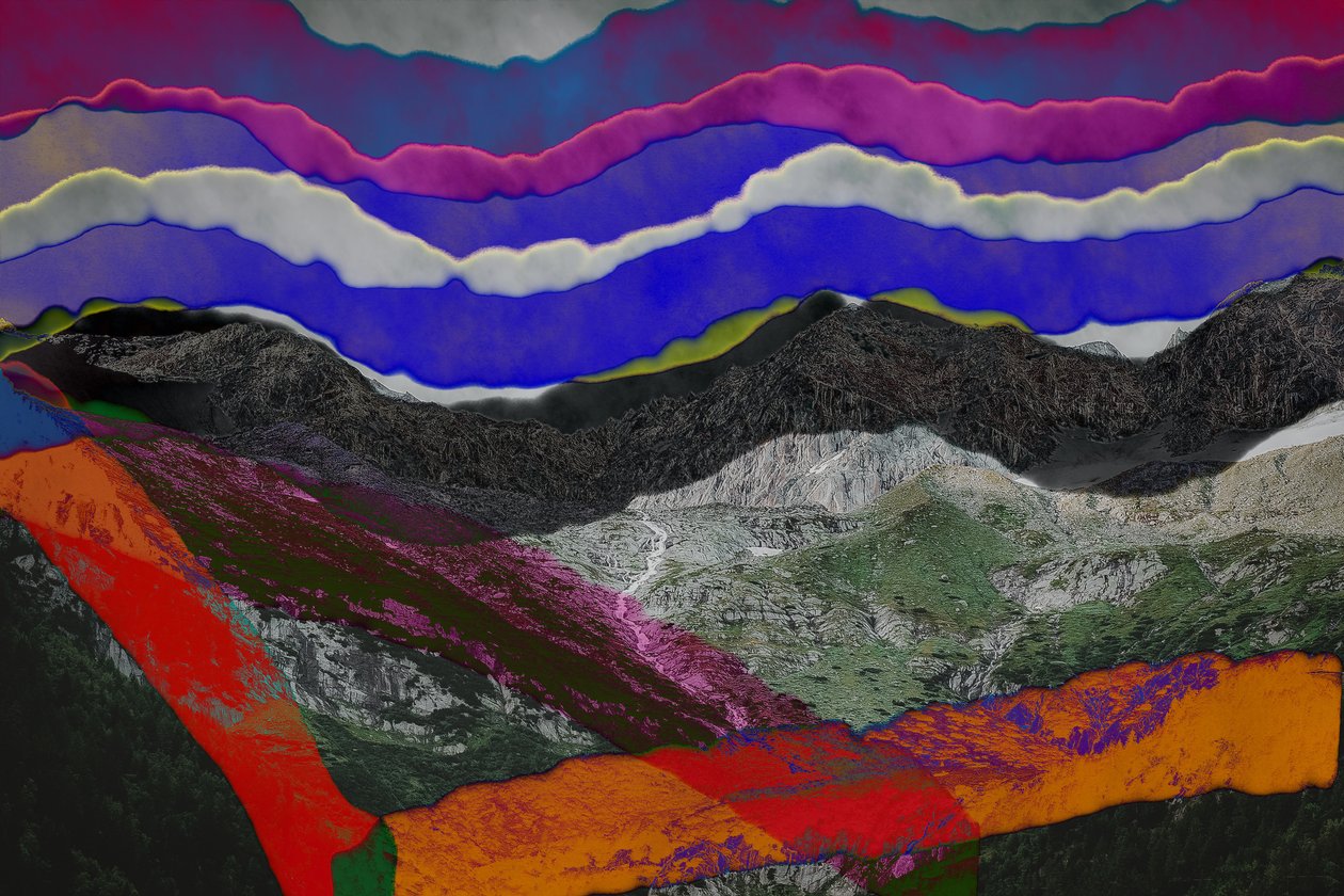 implícito,2019,(colagem) de Alex Caminker