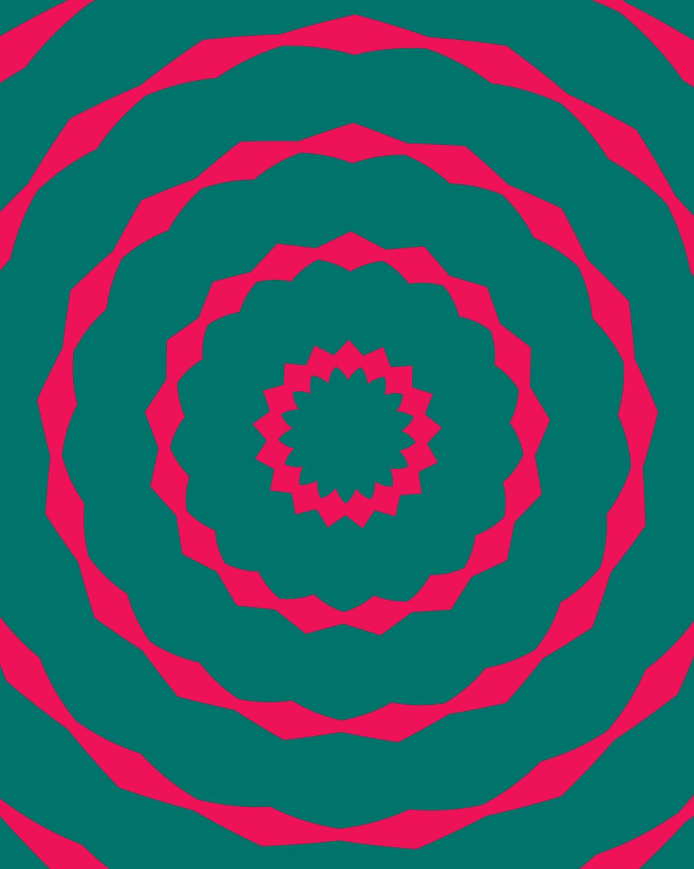 ornamento #5,2019,(estampas) de Alex Caminker