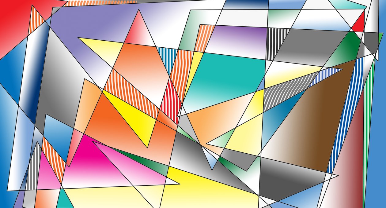 espaço sólido,2019,(gradiente) de Alex Caminker