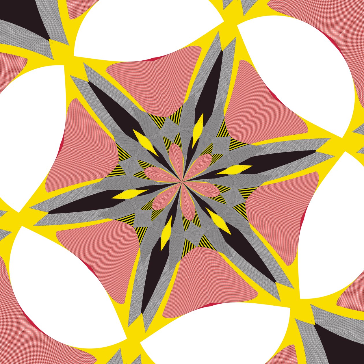 simetria #39,2019,(mixed media) de Alex Caminker