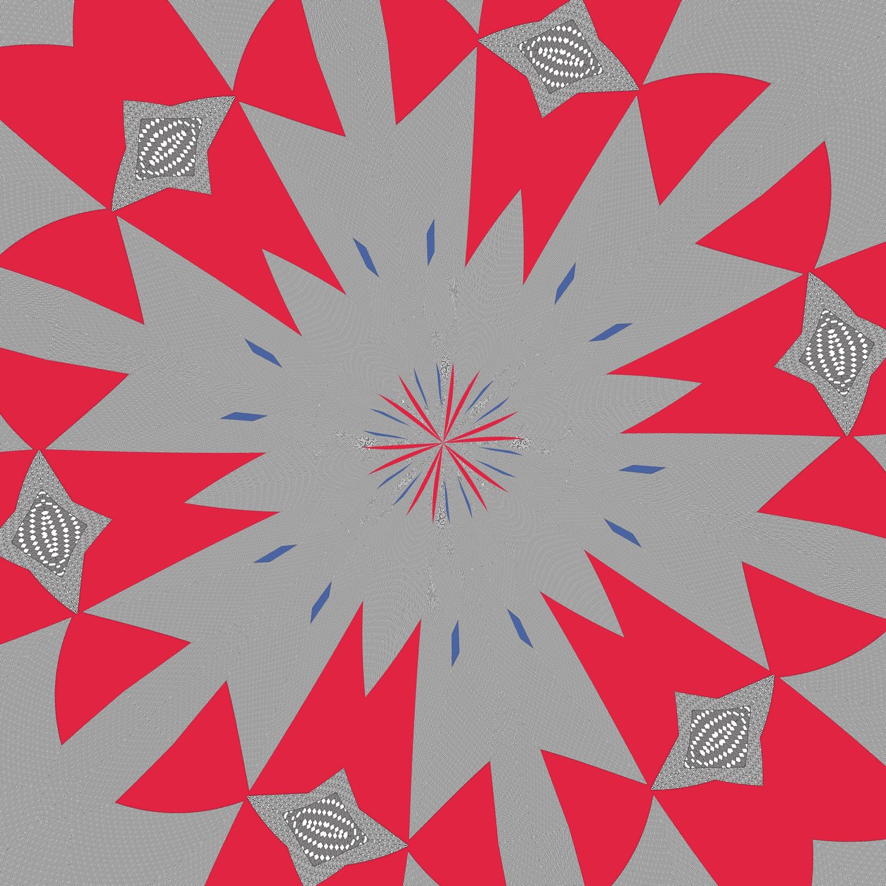 simetria #43,2019,(mixed media) de Alex Caminker