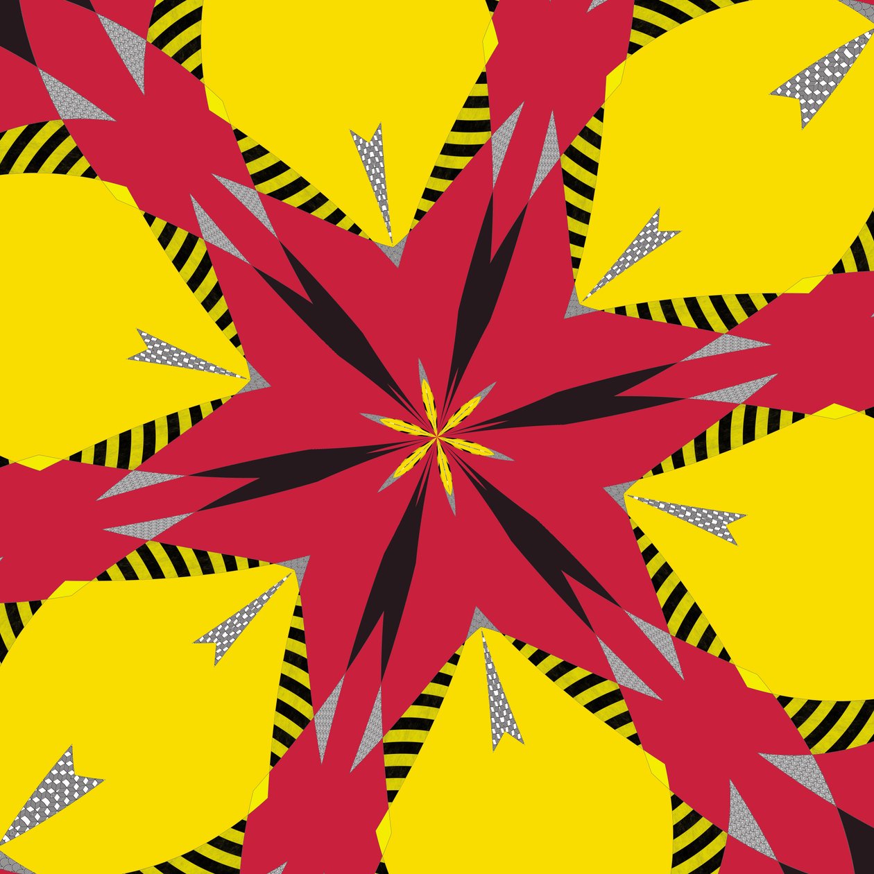 simetria #7,2019,(mixed media) de Alex Caminker