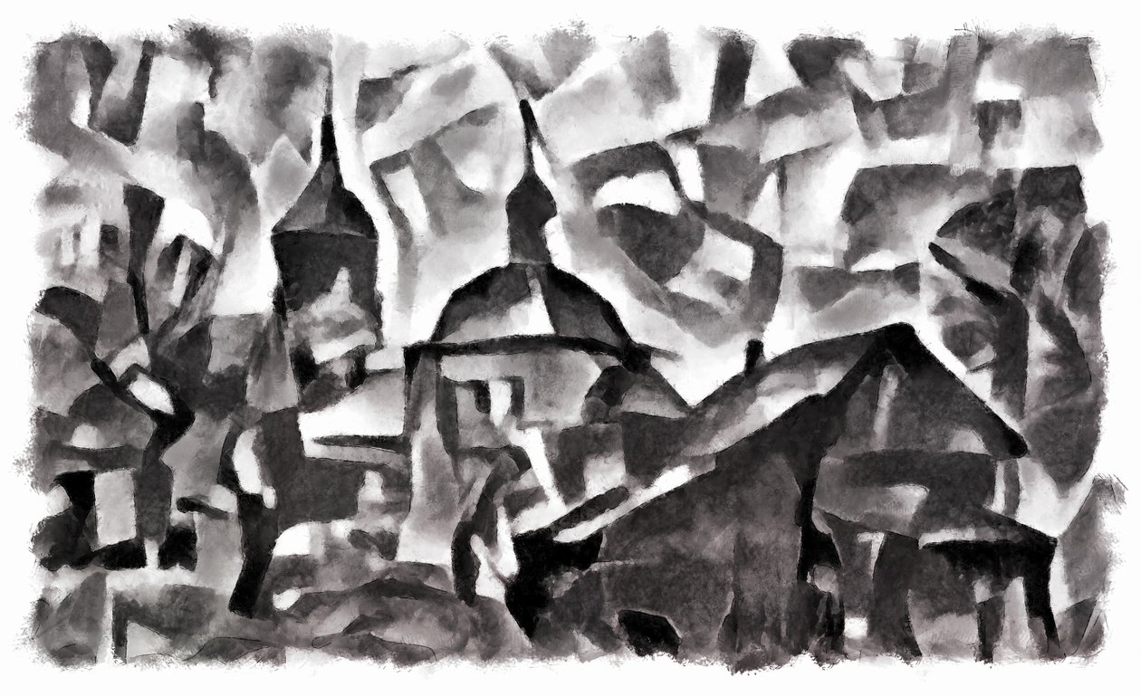 vista (preto)  1,2016, de Alex Caminker