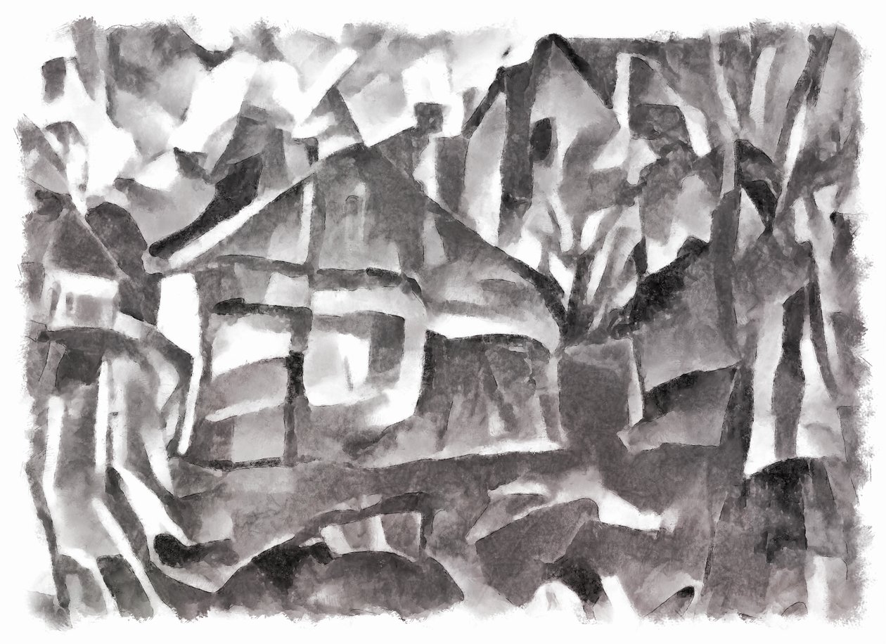 vista (preto)  4,2016, de Alex Caminker