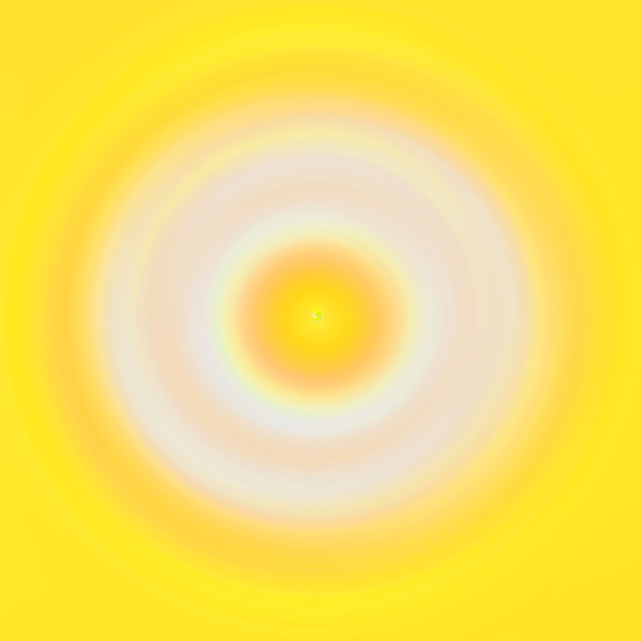 ponto amarelo,2019,(meios mistos) de Alex Caminker