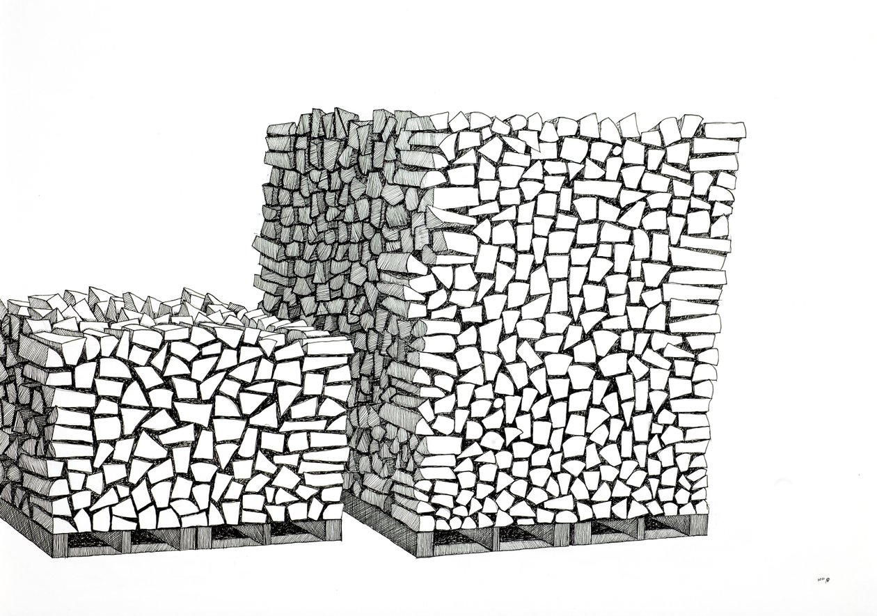 Paletes de lenha de Alex Dunn