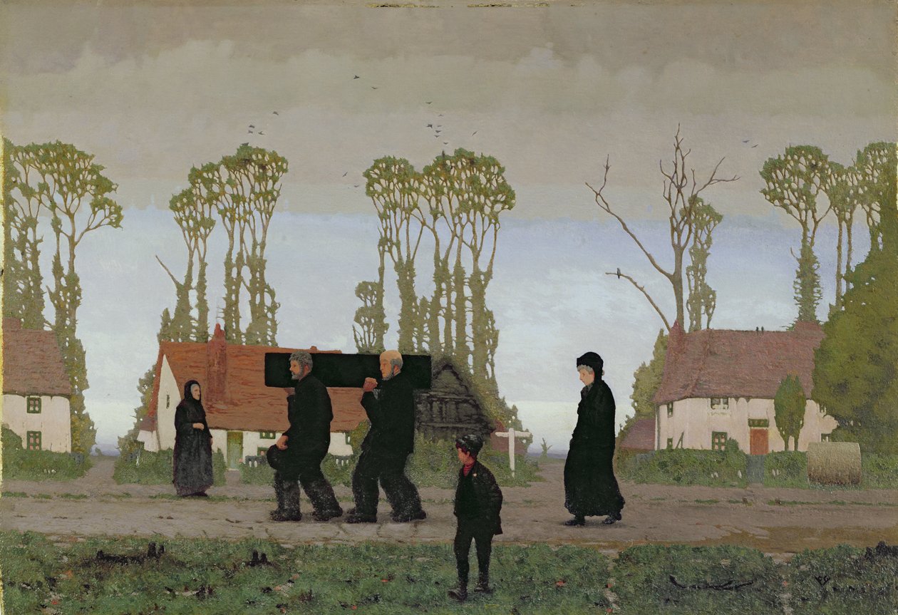 A última parada, c.1910 de Alexander Abdo