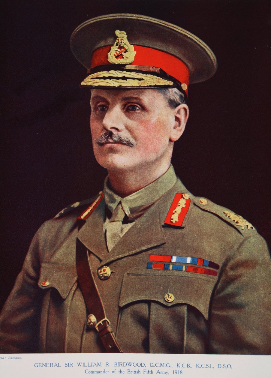 General Sir William R. Birdwood, 1914-19 de Alexander Bassano