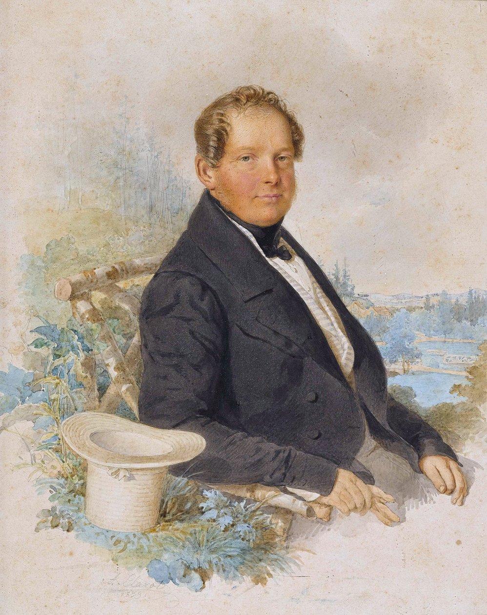 Príncipe Herdeiro Friedrich Wilhelm da Prússia (1795-1861) de Alexander Clarot