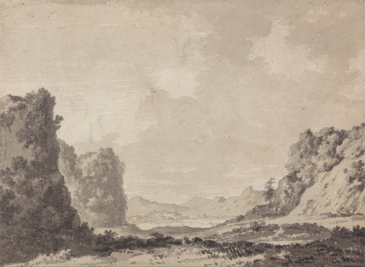 Um vale de Alexander Cozens