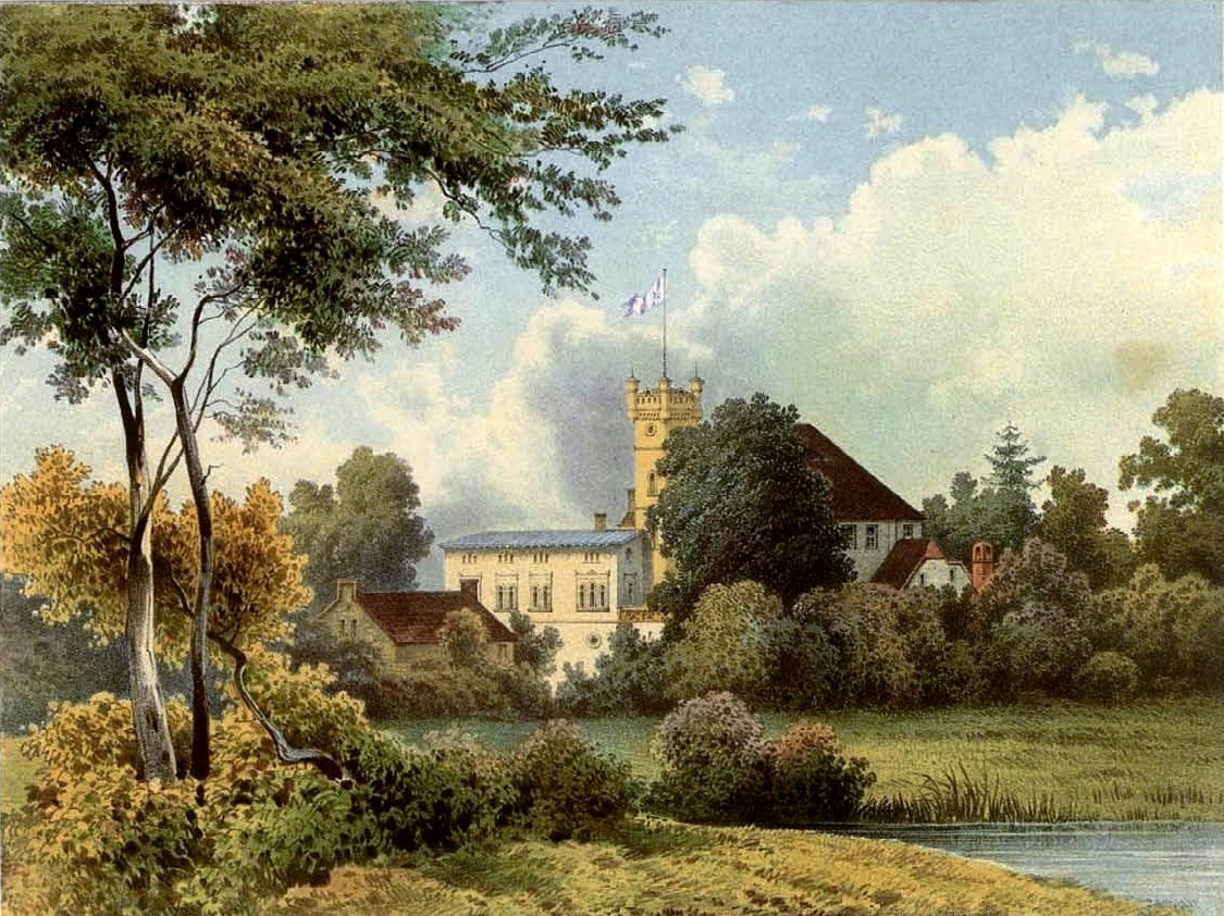 Castelo de Drebkau, distrito de Calau de Alexander Duncker