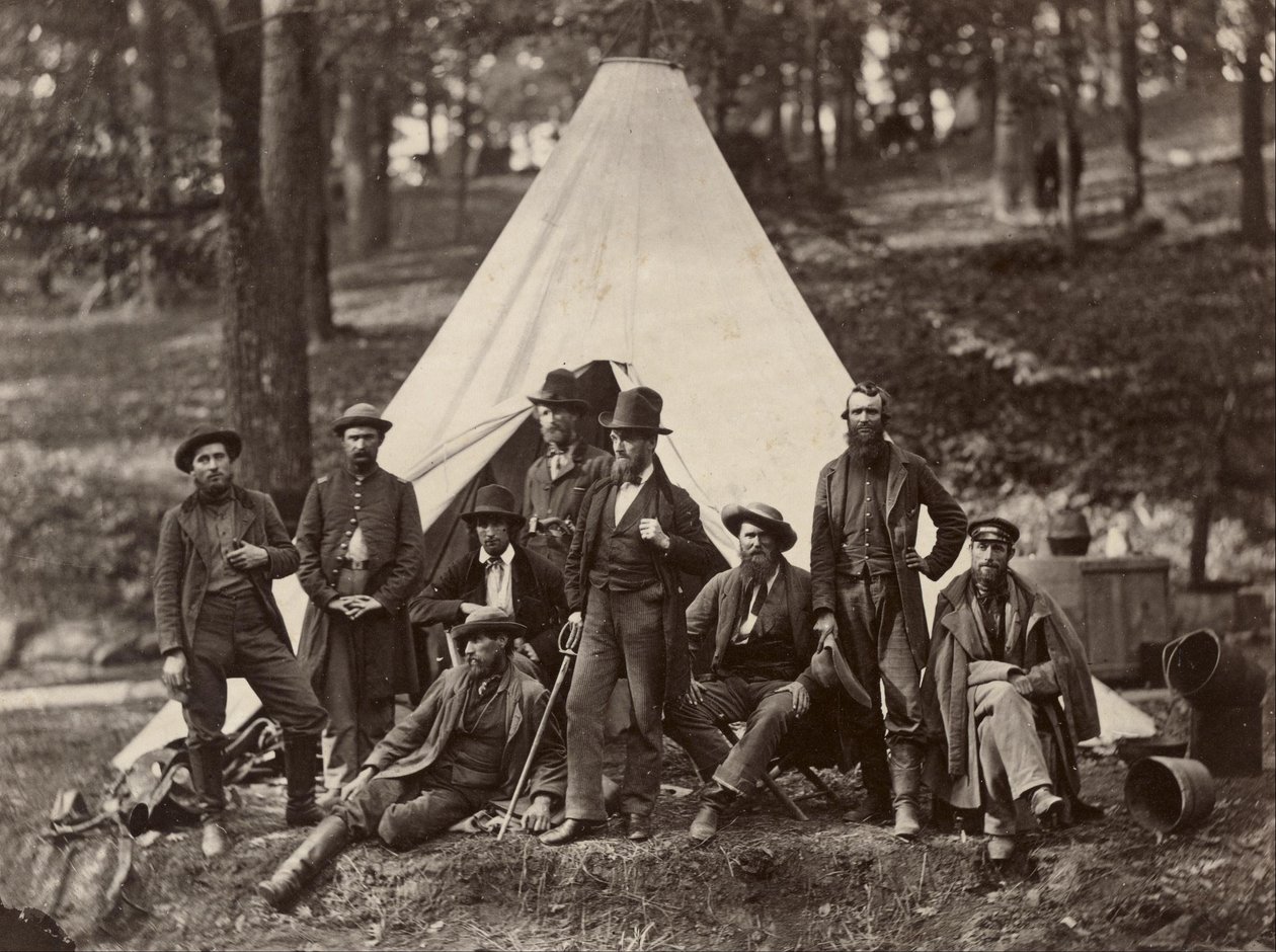 Grupo de Guias para o Exército do Potomac de Alexander Gardner