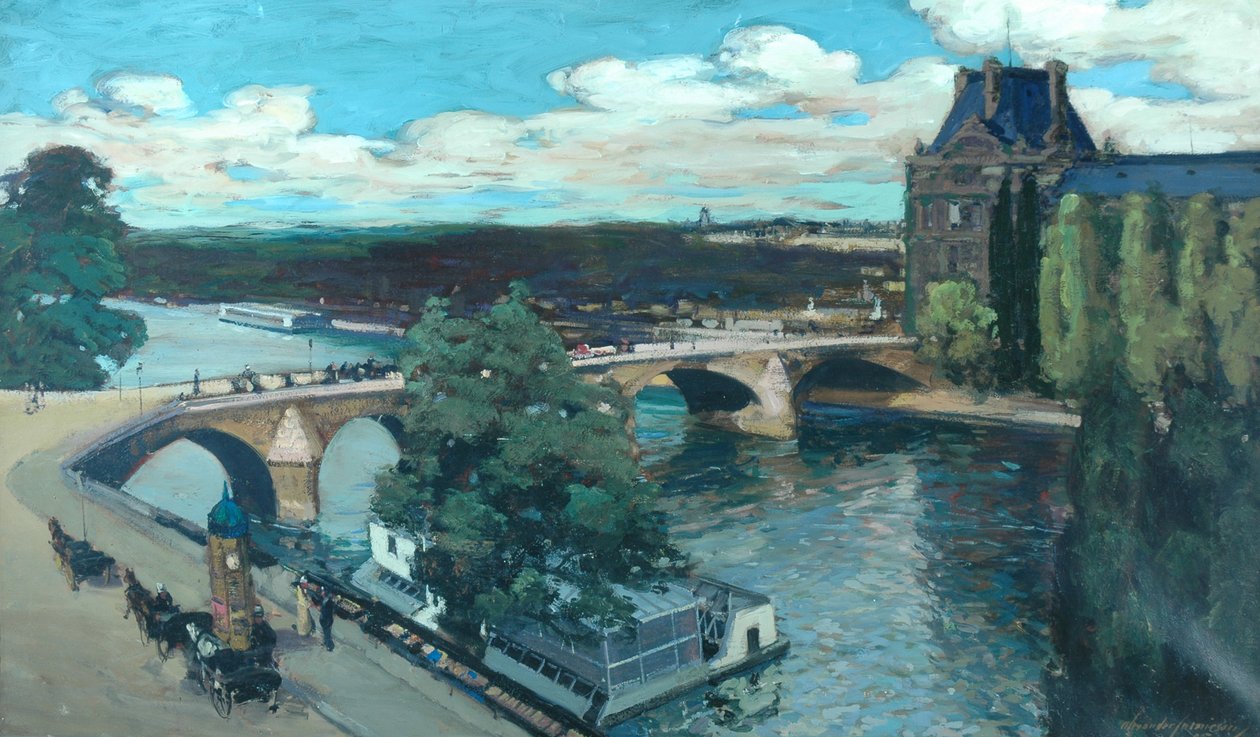 O Sena, Paris, 1907 de Alexander Jamieson