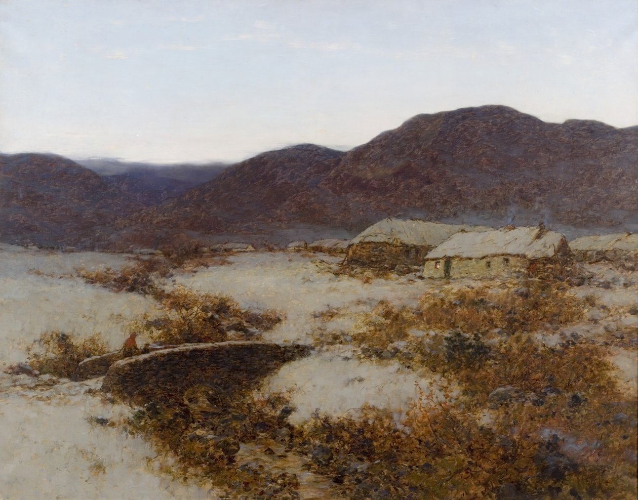 Crepúsculo de inverno de Alexander Kellock Brown