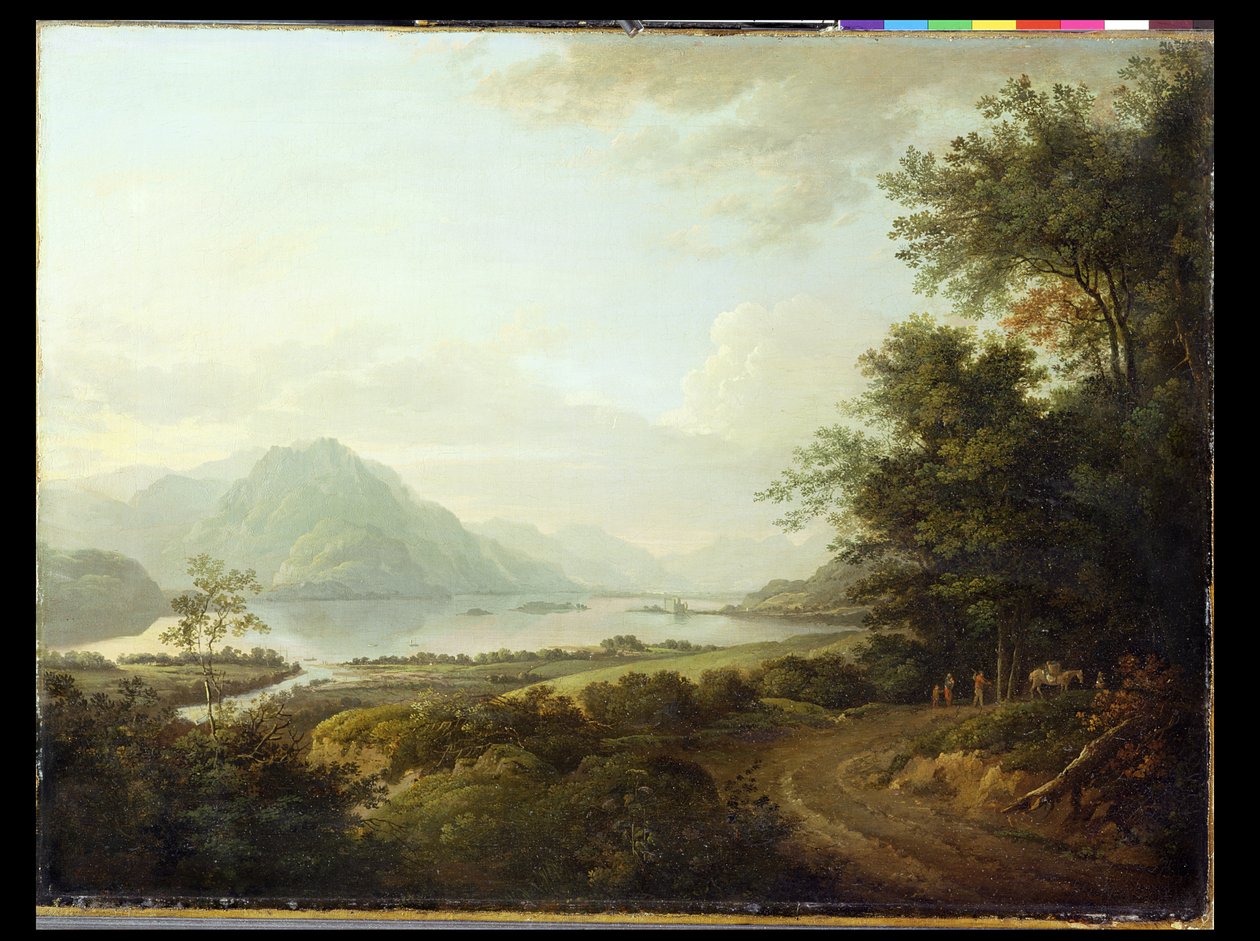 Loch Awe, Argyllshire, c.1780-1800 de Alexander Nasmyth