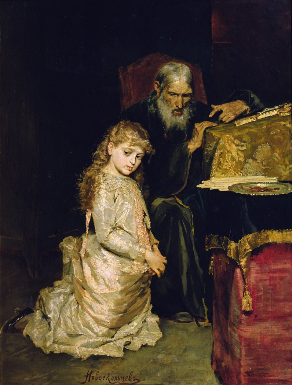 A confissão de Alexander Nikanorovich Novoskoltsev