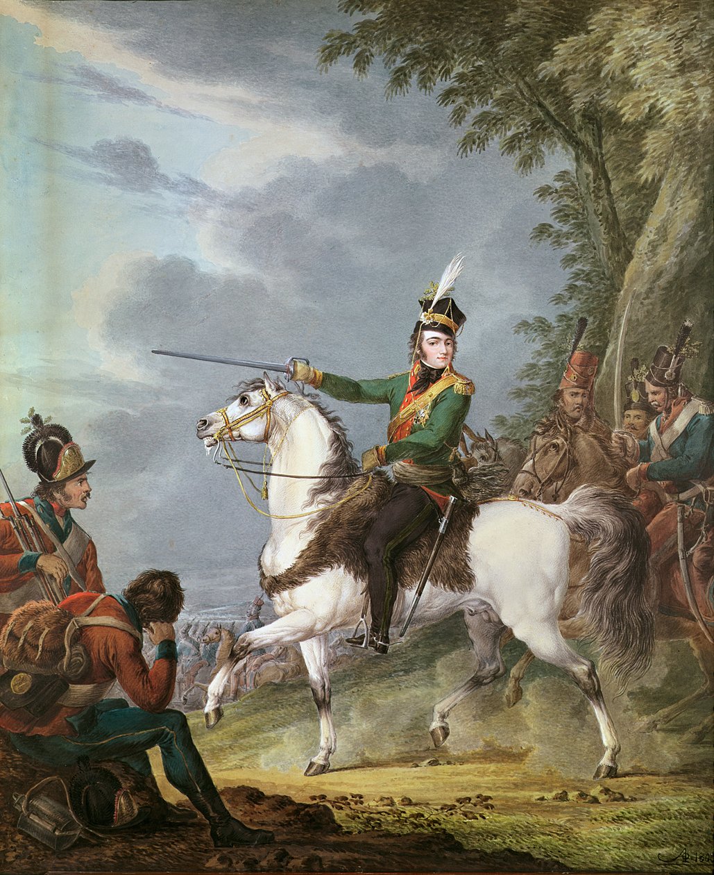 Príncipe Jozef Antoni Poniatowski (1763-1813) 1809-13 de Alexander Osipovich Orlowski