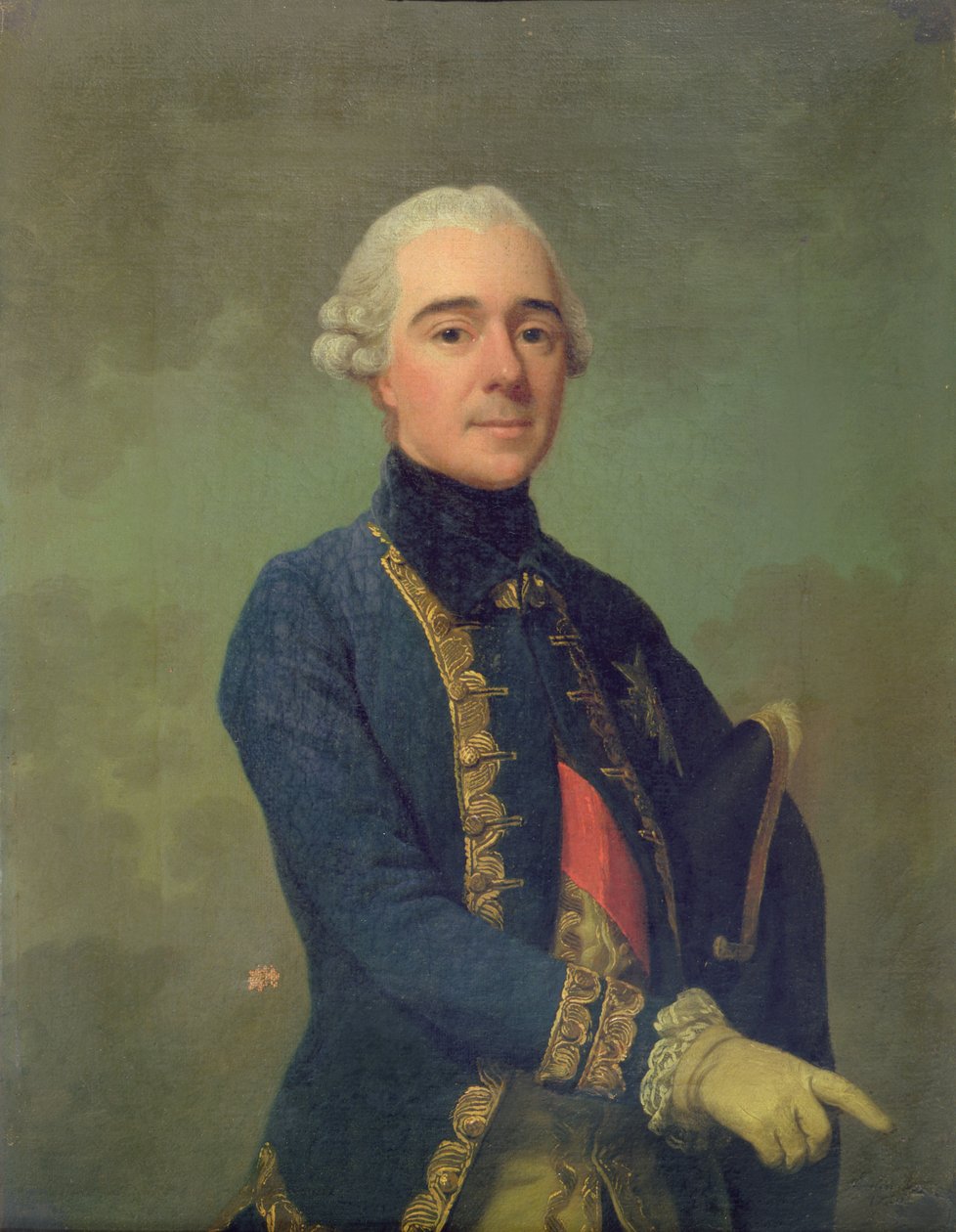 Victor Maurice de Riquet, um cometa de Caraman de Alexander Roslin